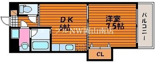 岡山駅 バス10分  岡山南高校前下車：停歩2分 2階の物件間取画像